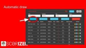 Scorizer automatic draw