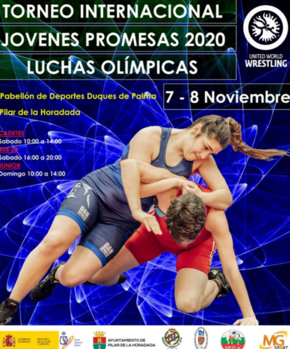 Final feliz en el torneo internacional de Luchas Olímpicas de jóvenes promesas