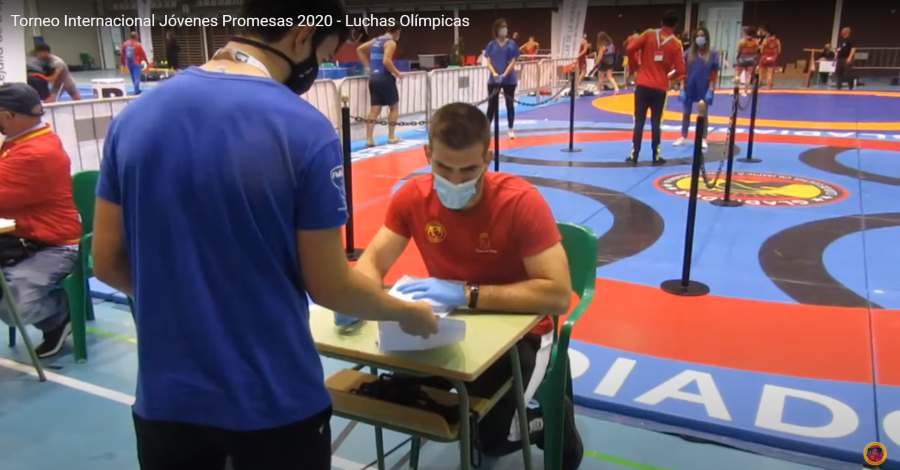 Final feliz en el torneo internacional de Luchas Olímpicas de jóvenes promesas