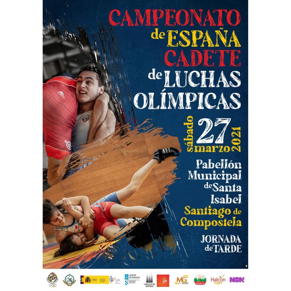 Campeonatos de España en edad escolar U/15, cadete Luchas olímpicas