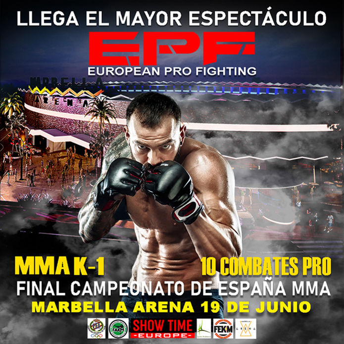 Velada MMA y K-1 del European Pro Fighting en España