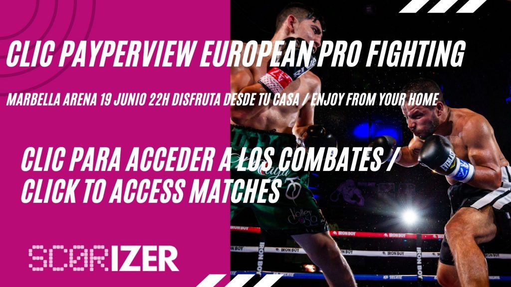 Velada MMA y K-1 del European Pro Fighting en España